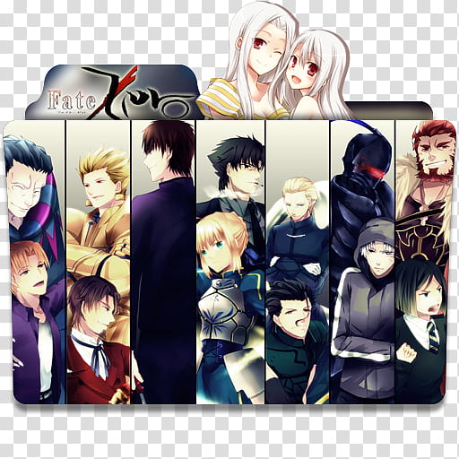 Anime Icon , Fate Zero v, Fate Stay Night transparent background PNG clipart