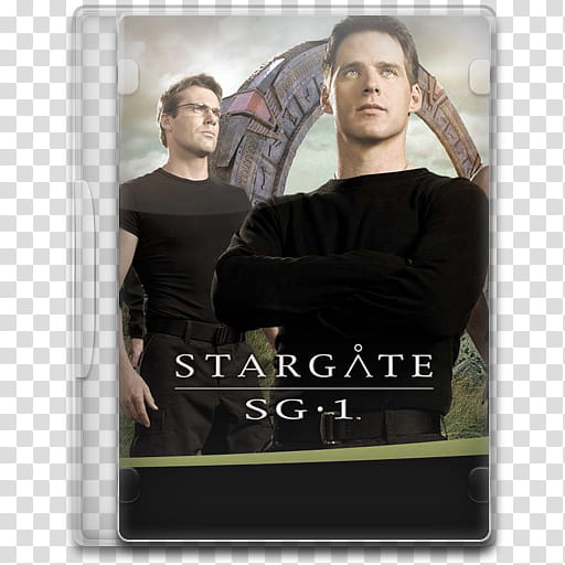 StarGate SG  Icon , StarGate SG-, Stargate SG- movie case art transparent background PNG clipart
