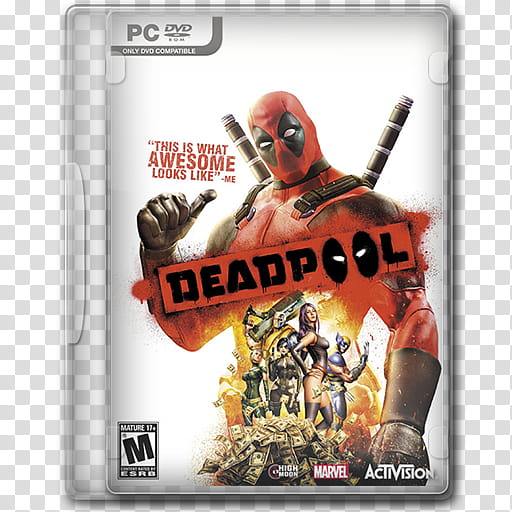 Game Icons , Deadpool transparent background PNG clipart