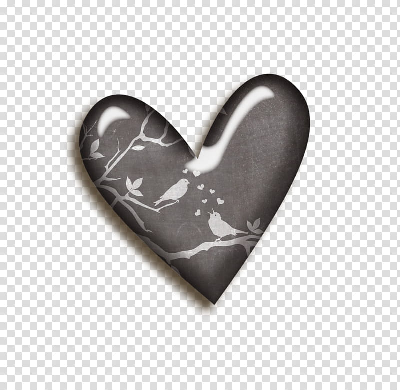 Black Magic Elements, white and black heart illustration transparent background PNG clipart