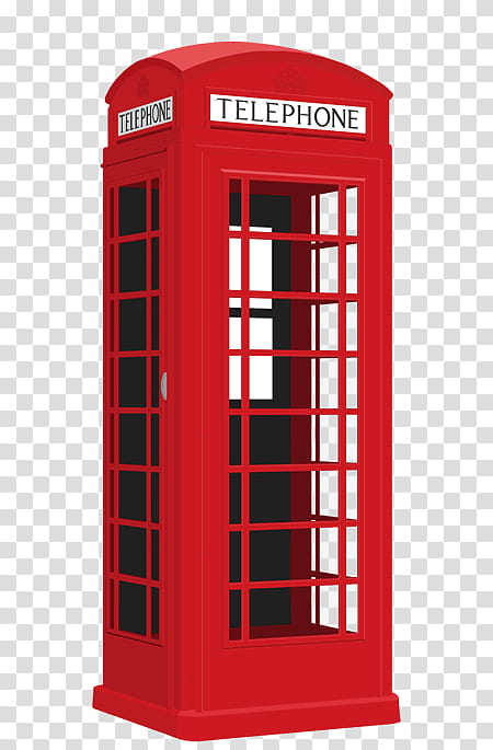 London, Red Telephone Box, Telephone Booth, Old Red, Mobile Phones, Pillar Box, Call Box, Payphone transparent background PNG clipart