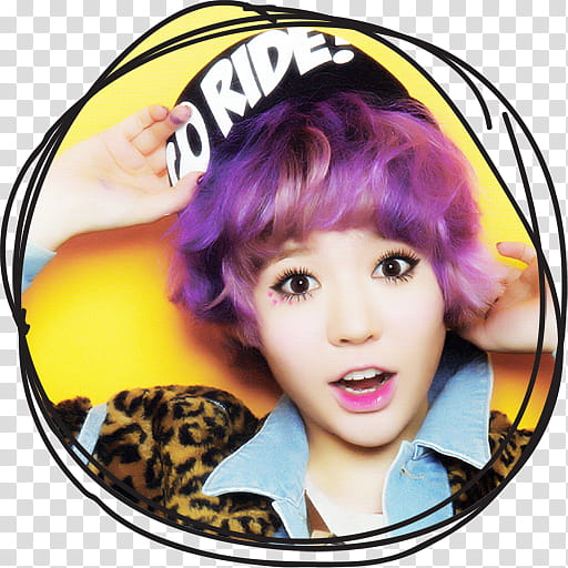 Sunny IGAB Circle Lines Folder Icon , Sunny , woman touching her hair transparent background PNG clipart