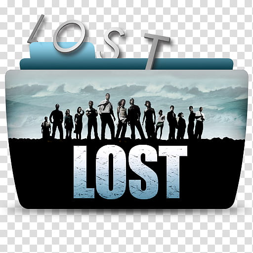 TV Folder Icons ColorFlow Set , Lost, Lost poster transparent background PNG clipart