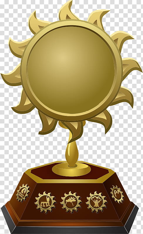 Cartoon Gold Medal, Trophy, Award, Gold Trophy, Competition, Prize, Award Medal, Trophy Cup Award transparent background PNG clipart