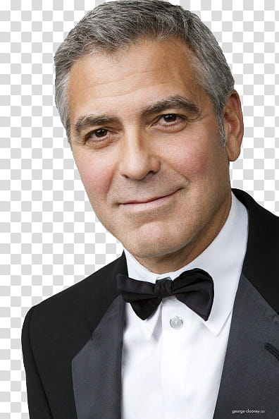 George Clooney transparent background PNG clipart
