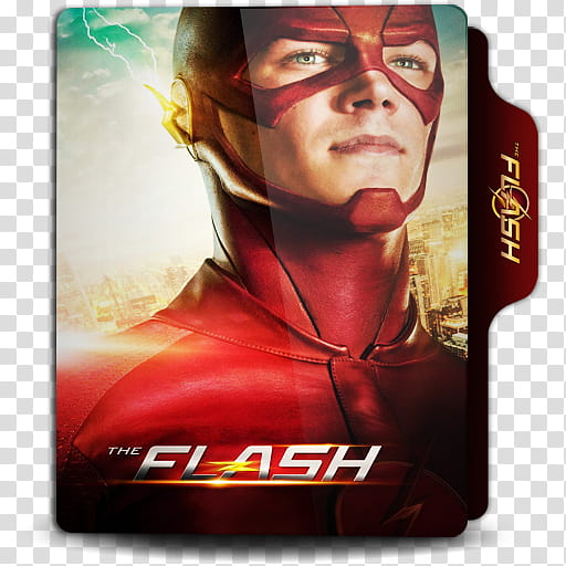 The Flash Series Folder Icon , MF  transparent background PNG clipart
