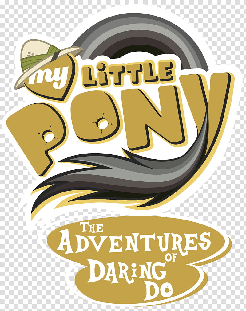 Fanart MLP My Little Pony Logo Daring Do transparent background PNG clipart