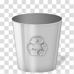 Cristallo Intenso Dustbins, Corbeille  icon transparent background PNG clipart