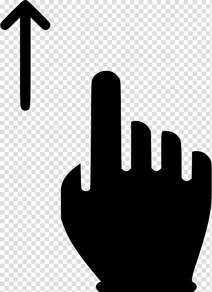 Thumb Hand, Finger, Gesture, Computer Font, Doubleclick, Silhouette, Line, Black And White transparent background PNG clipart