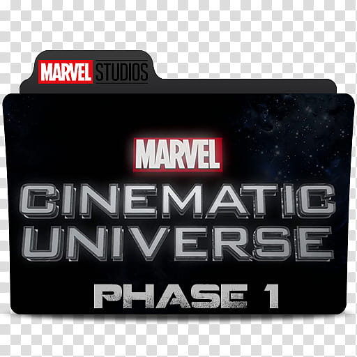 MARVEL Cinematic Universe Folder Icons Phase One, mcu-p, Marvel Cinematic Universe Phase  folder transparent background PNG clipart