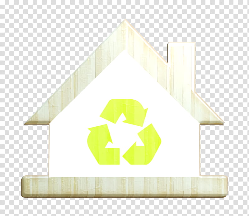 Graphic Design Icon, Eco Icon, Home Icon, Waste Icon, Logo, Triangle, Desktop , Yellow transparent background PNG clipart