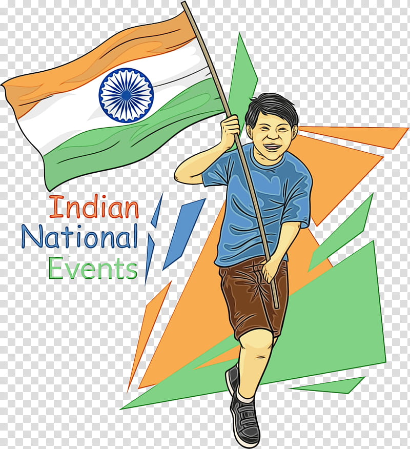 Free: Hand-drawing indian republic day Free Vector - nohat.cc