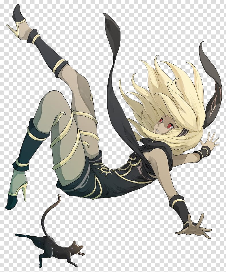 Gravity Rush Remastered Key Art Render transparent background PNG clipart