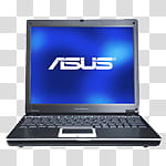 computer icons, black Asus laptop computer transparent background PNG clipart