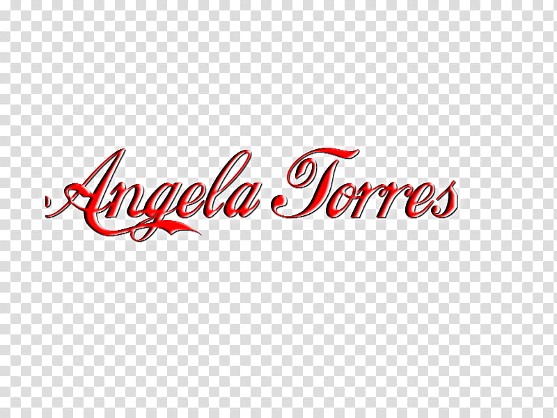 Texto ANGELA TORRES transparent background PNG clipart