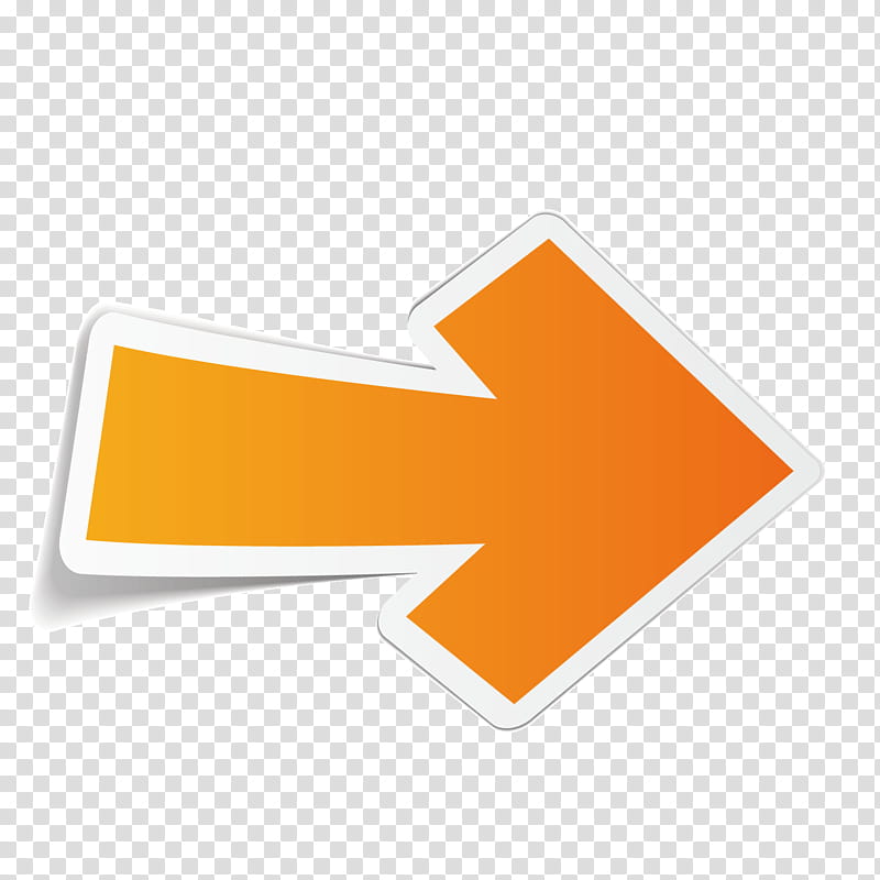Arrow Logo, Orange, Yellow, Gratis, Cartoon, Angle, Quality, Line transparent background PNG clipart