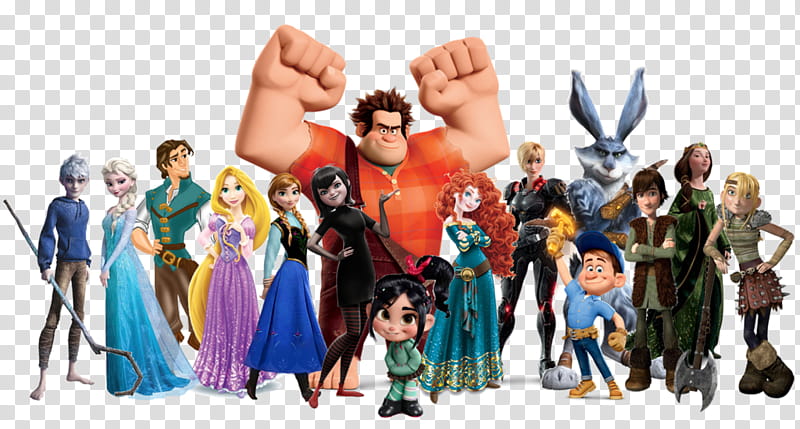 Rise of the brave tangled frozen dragons+WiR+HT transparent background PNG clipart