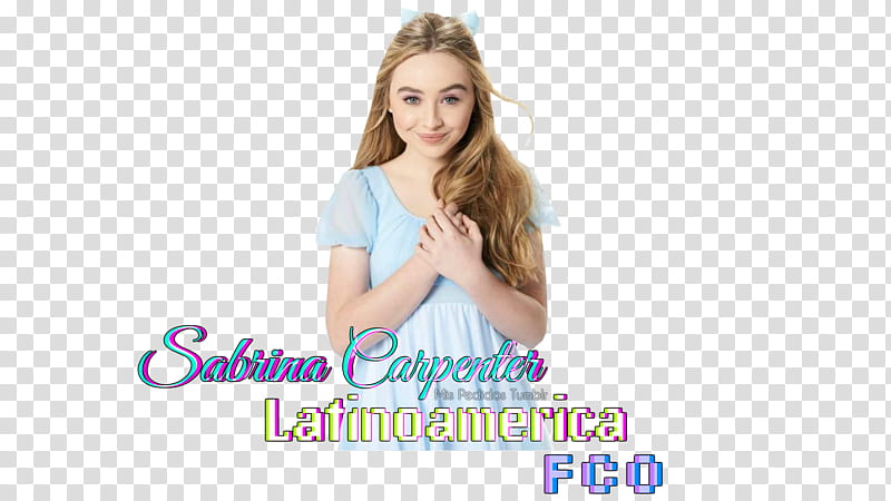 Firma Para Sabrina Carpenter Latinoamerica FCO transparent background PNG clipart