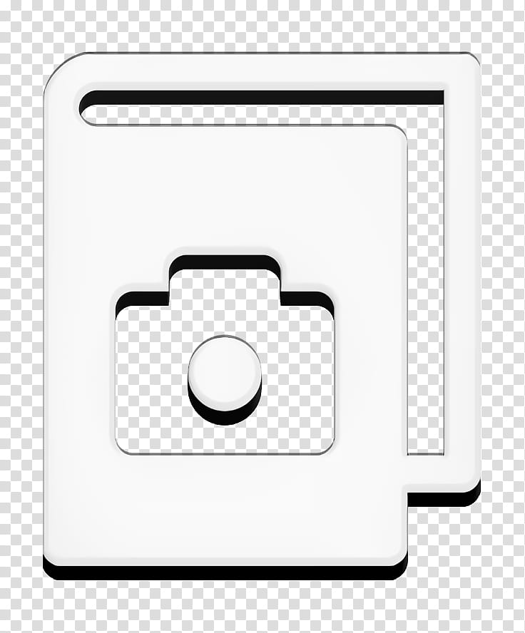 album icon camera icon digital icon, Icon, Icon, Line, Material Property, Blackandwhite, Technology, Square transparent background PNG clipart