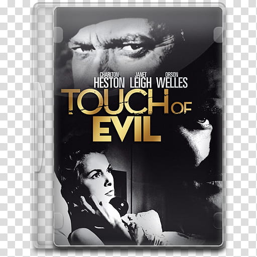 Movie Icon Mega , Touch of Evil, Touch of Evils CD case transparent background PNG clipart