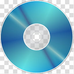 Blu ray Disc Icons, BlurayDisc-Blank, blue compact disc transparent background PNG clipart