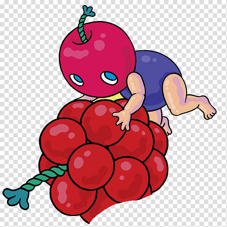 Cherry Bomb, person holding bundle of red fruit illustration transparent background PNG clipart