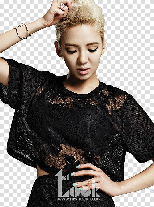 SNSD HYOYEON transparent background PNG clipart