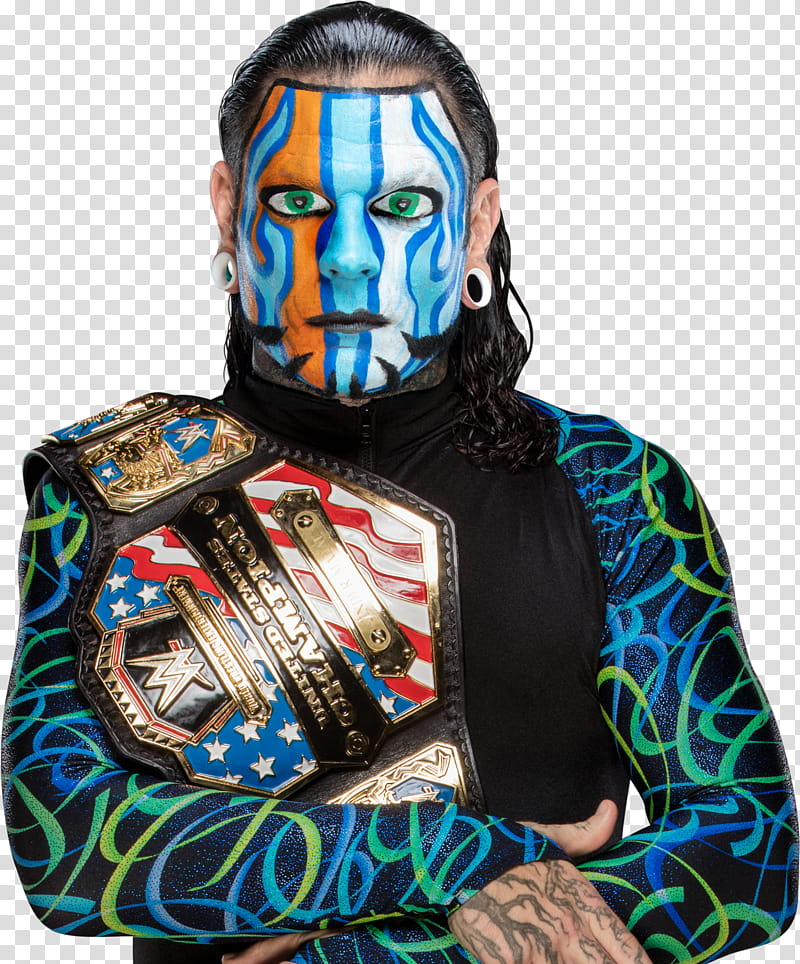 Jeff Hardy Facepaint US Champion transparent background PNG clipart