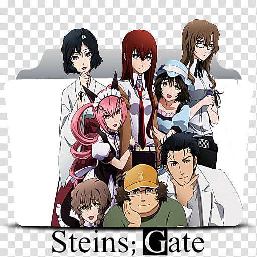Anime Icon Pack , Steins Gate () transparent background PNG clipart