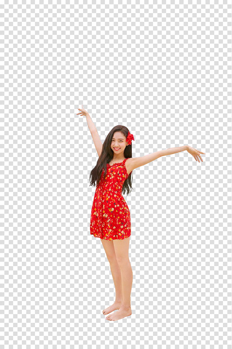 TWICE Dance The Night Away PT , woman standing while raising both arms transparent background PNG clipart