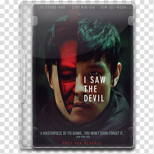 Movie Icon Mega , I Saw the Devil, I Saw The Devil movie cover transparent background PNG clipart