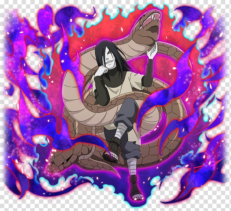 Orochimaru One of the Legendary Sannin transparent background PNG clipart