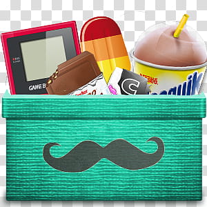 Cajitas, teal box illustration transparent background PNG clipart