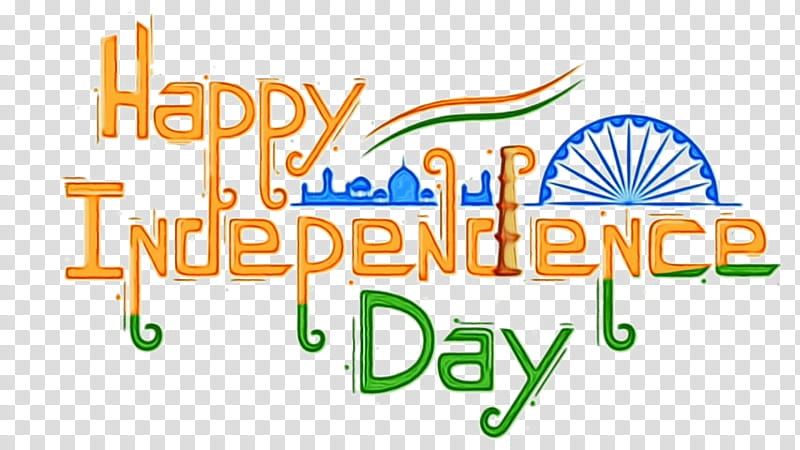 India Independence Day Banner Design, 2018, August 15, Indian Independence Day, Indian Independence Movement, Independence Day 2018, Text, Typography transparent background PNG clipart