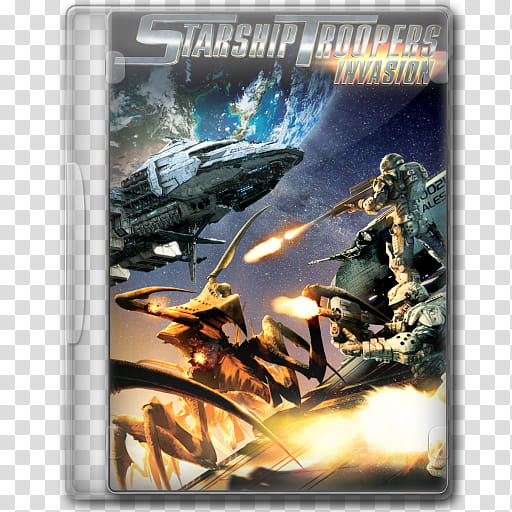 the BIG Movie Icon Collection S, Starship Troopers Invasion transparent background PNG clipart
