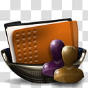 Sphere   , orange folder icon transparent background PNG clipart