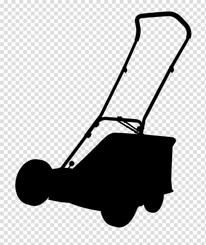 Line Lawn Mower, Silhouette, Black M, Walkbehind Mower, Outdoor Power Equipment, Vehicle transparent background PNG clipart