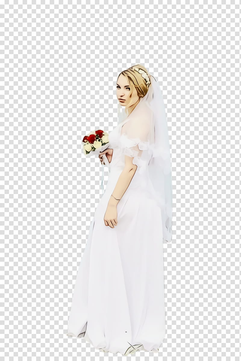 Wedding Flower, Bridal, Bride, Wedding Dress, Marriage, Romance, Woman, Flower Bouquet transparent background PNG clipart