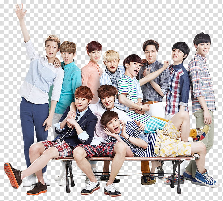 EXO LOTTE , KPOP transparent background PNG clipart