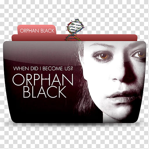 TV Folder Icons ColorFlow Set , Orphan Black , Orphan Black folder icon transparent background PNG clipart