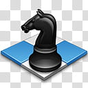 Blue Black Addon For Windows, chess knight transparent background PNG clipart
