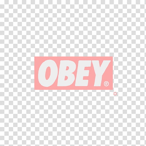 overlays, Obey logo art transparent background PNG clipart