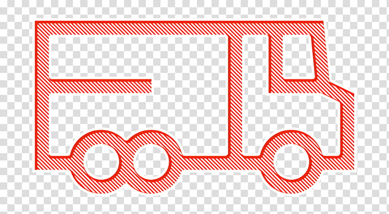 Truck icon Vehicles and Transports icon Lorry icon, Line transparent background PNG clipart