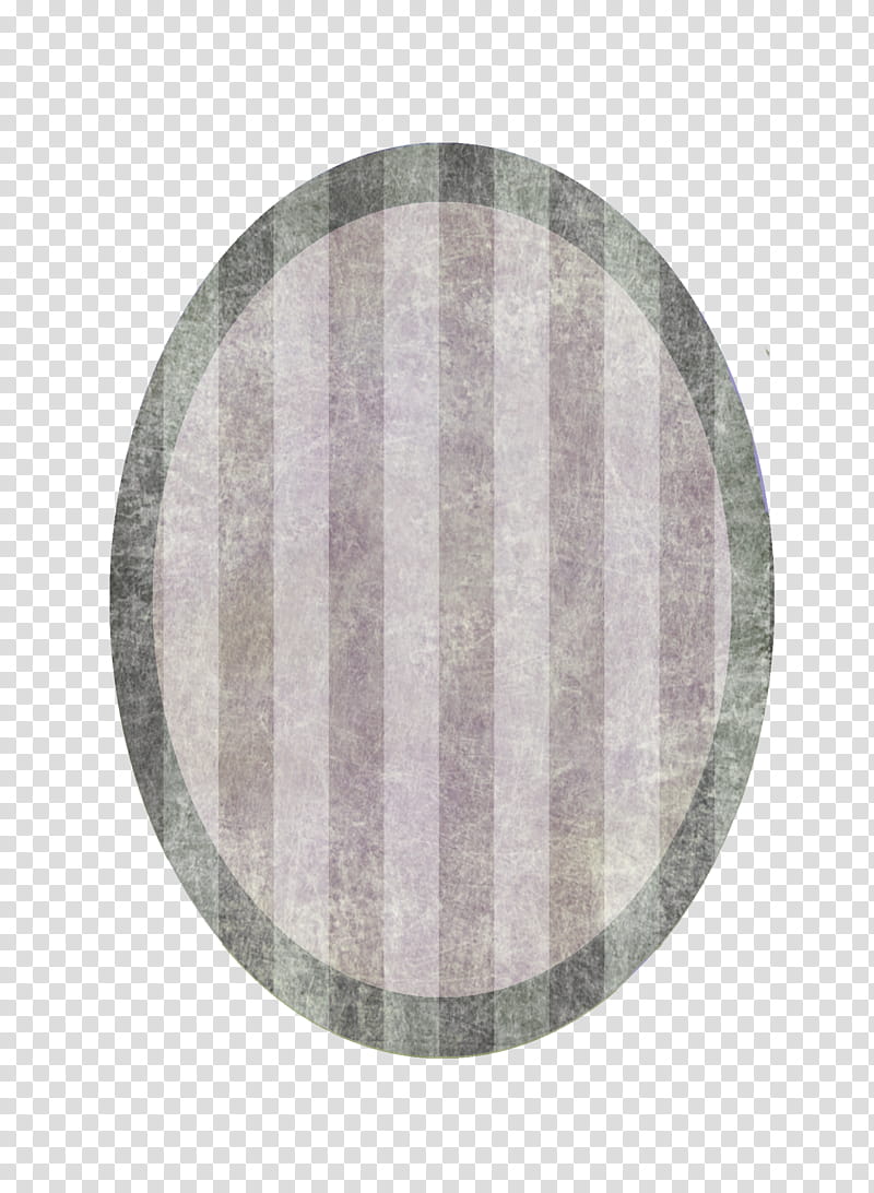Oval Striped Frame, oval gray striped frame illustration transparent background PNG clipart