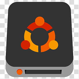 Simply Styled Icon Set  Icons FREE , Ubuntu Drive, square induction stove icon transparent background PNG clipart