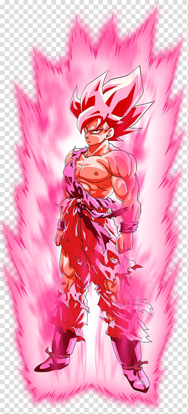 Goku SSJ (Namek), Super Kaioken Aura Palette transparent background PNG clipart