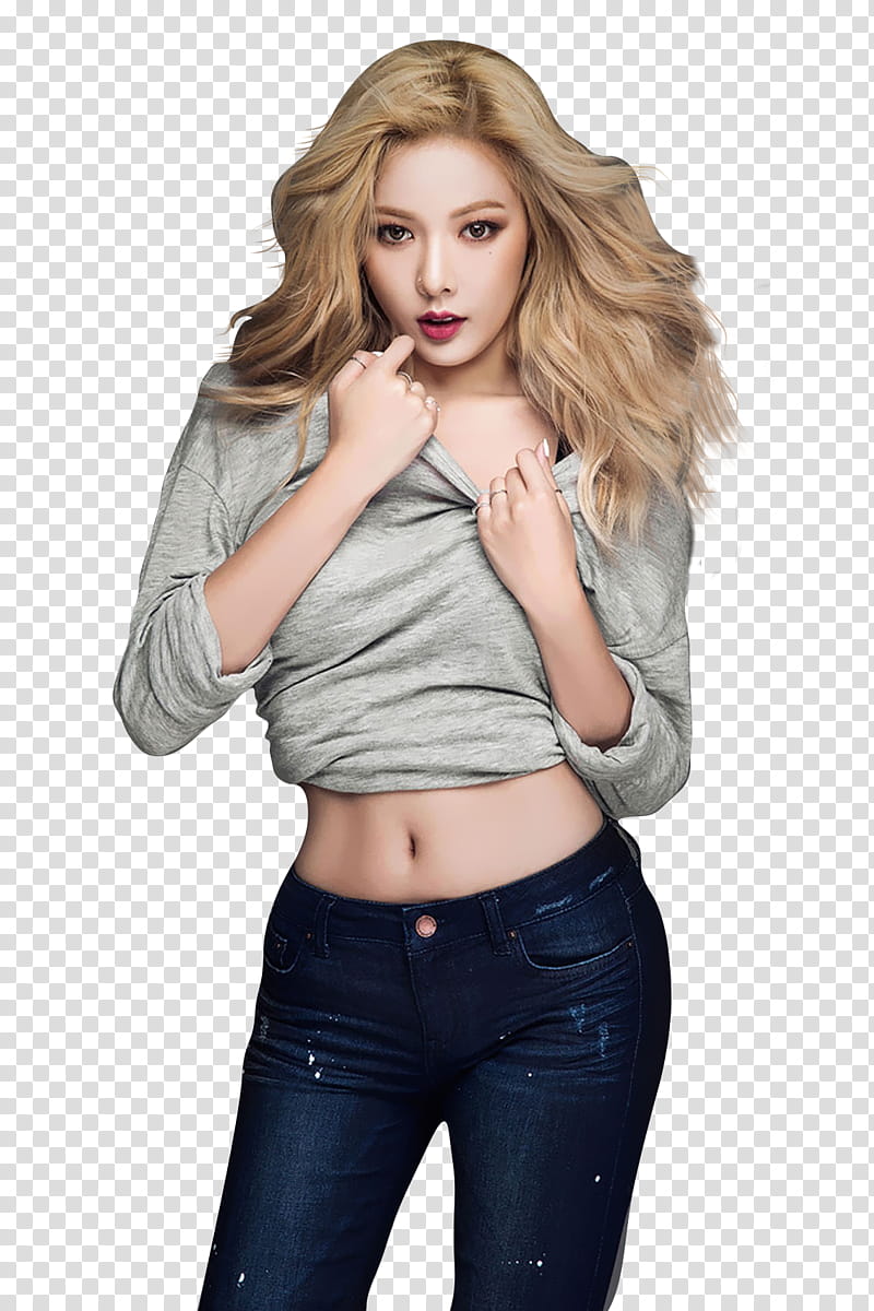 Hyuna transparent background PNG clipart