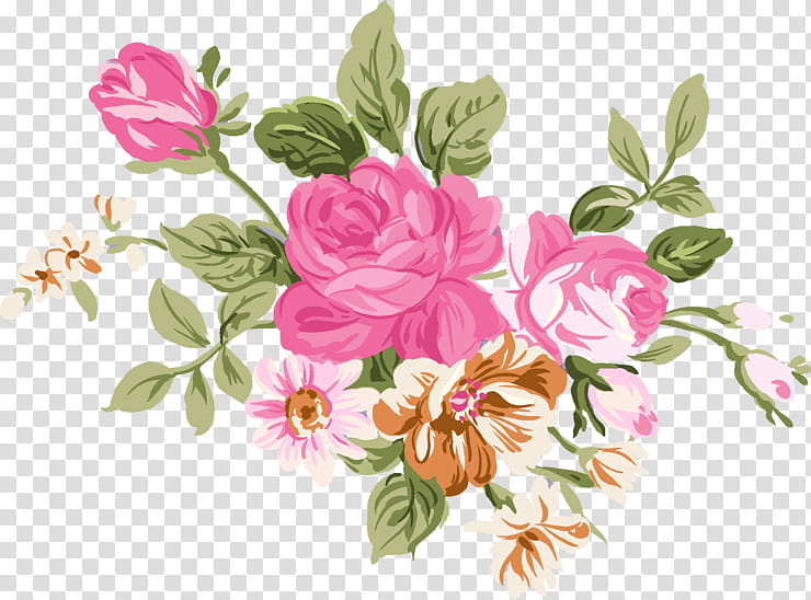 Bouquet Of Flowers Drawing, Watercolor Painting, Wedding, Cakery, Pink, Rose Family, Plant, Garden Roses transparent background PNG clipart