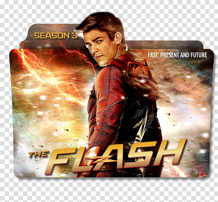 The Flash Serie Folders, The Flash illustration transparent background PNG clipart