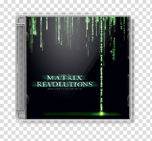 CD Case Icon Special , The Matrix Revolutions OST CD Audio Case transparent background PNG clipart